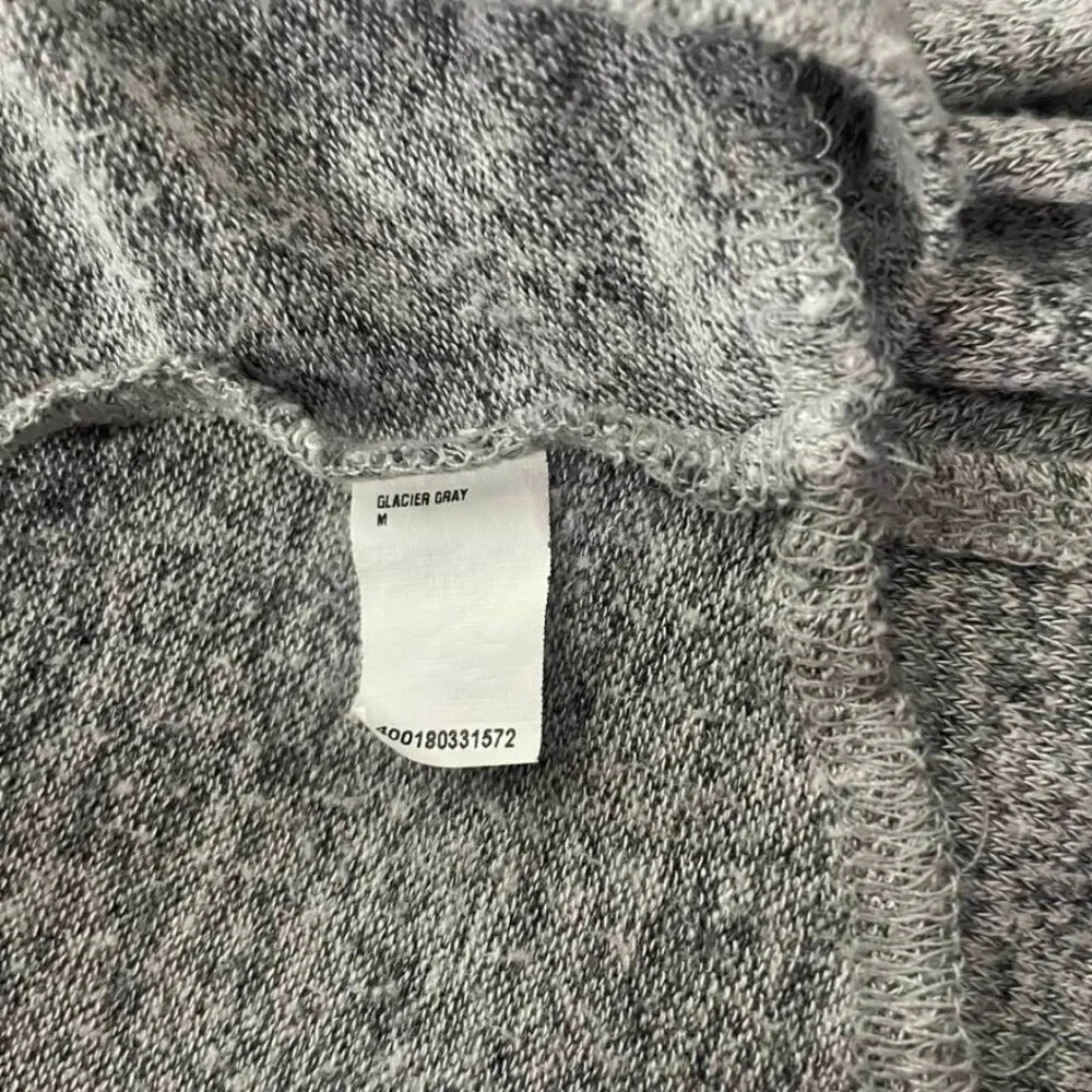 2 for $15 Sonoma Oversized Long Sleeve Tee Glacier Gray Medium Soft Grunge Tee